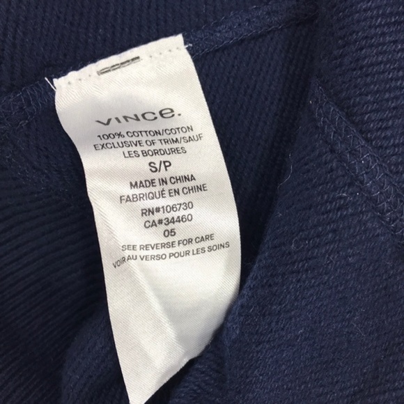 Women's Vince Cotton Terry Shift Dress - Picture 3 of 8